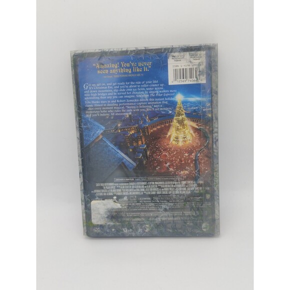 The Polar Express Christmas DVD Widescreen With Case & Pretty Decorative Sleeve - Picture 2 of 9